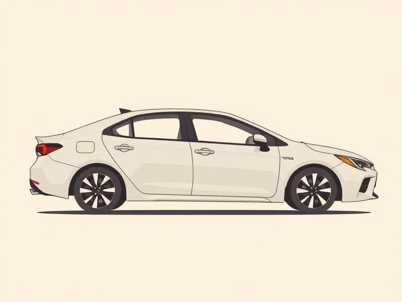 Toyota Corolla rental car