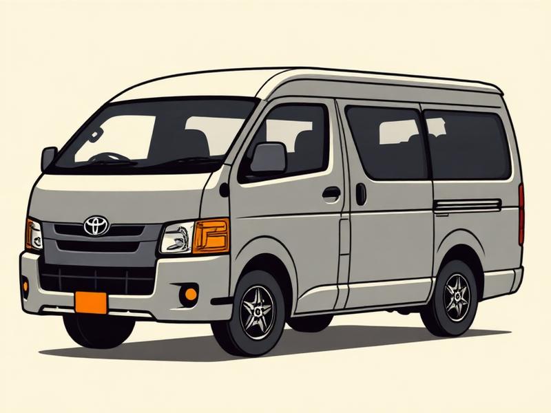 Toyota Hiace rental car