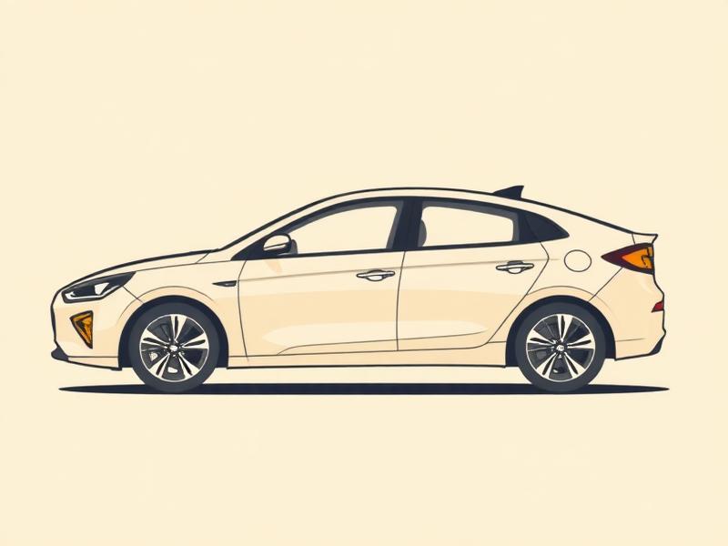 Hyundai Ioniq 5 rental car