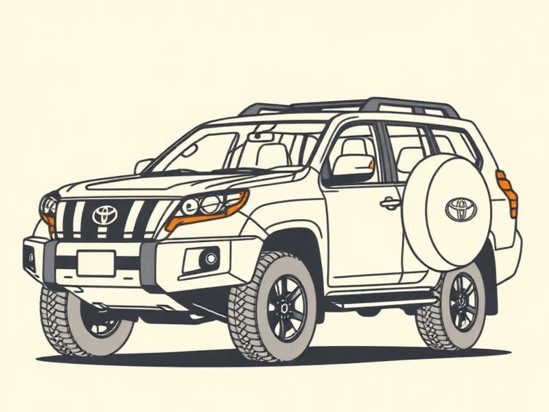 Toyota Land Cruiser Prado rental car